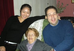 my grandmother, Jiajia and I