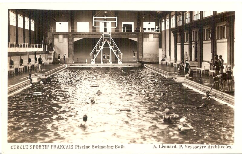 Pool of the former Cercle Sportif Francais